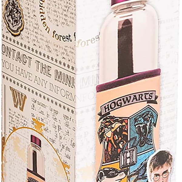 Harry Potter - Glasvattenflaska 500 ml (Hogwarts)