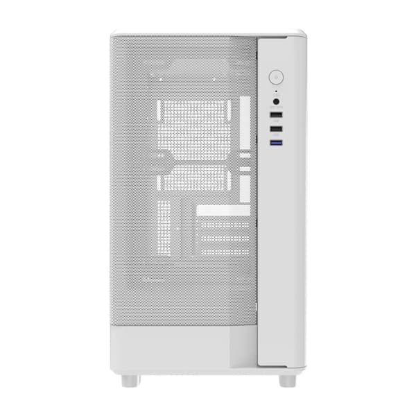Darkflash DB330M Mesh-datorchassi (vit)