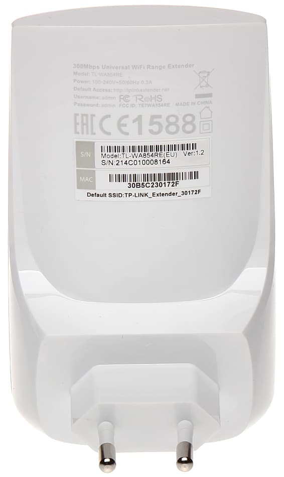 TP-LINK TL-WA850RE TRÅDLØS NETVÆRKSREPEATER