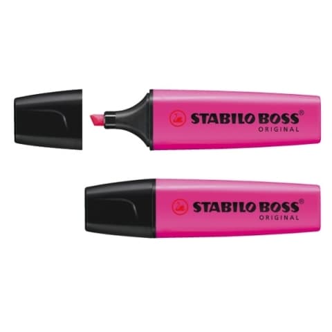 STABILO BOSS ORIGINAL Lilac overstregningstusch til noter Farveviden