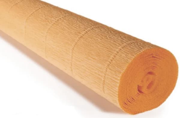 Kreppapper orange 50x250cm 1st