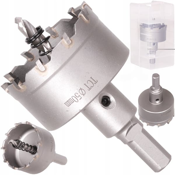 Carbid kronbor til aluminium 50 mm