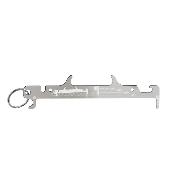 Lezyne Kædemåler Sølv Kæde Slidmåler