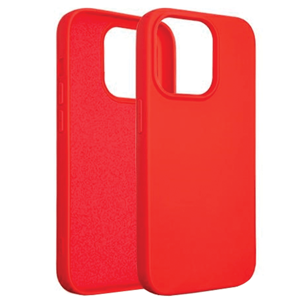 Beline Silikone Etui iPhone 15 Pro 6.1 Rød