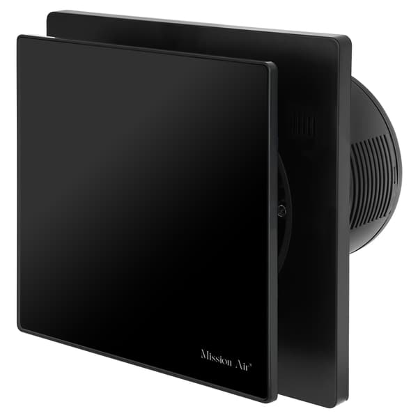 VENTIS PURE 120 Svart H+T Badrumsfläkt