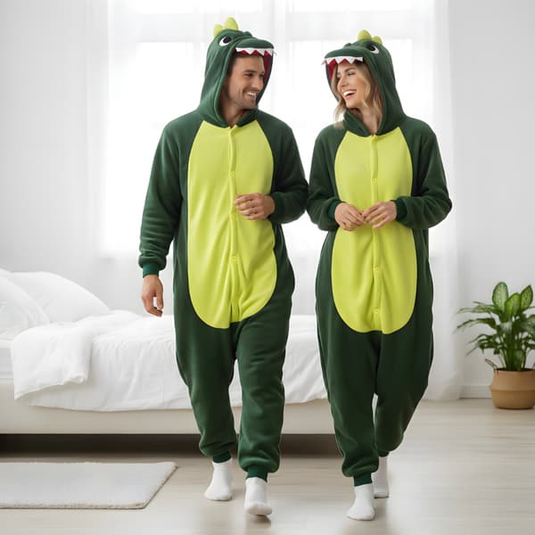 Kigurumi dinosauriepyjamas M: 155-165cm