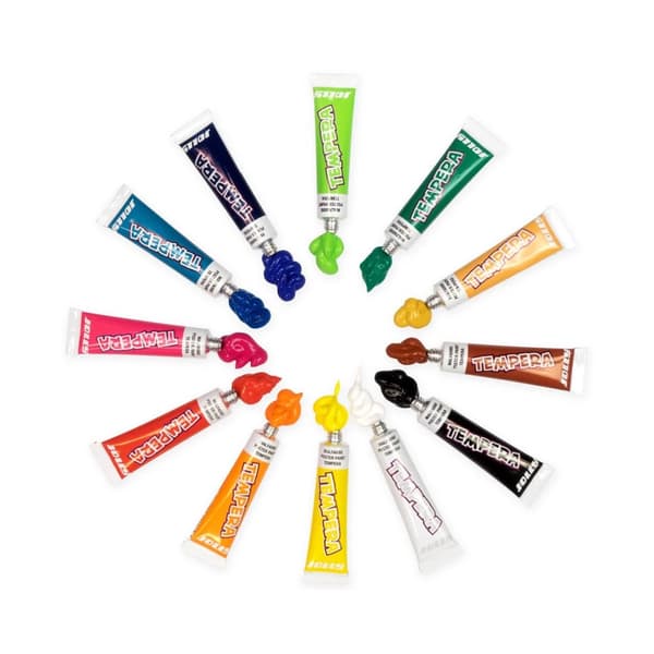 Jolly tempera maling - 12 stk. + metallic