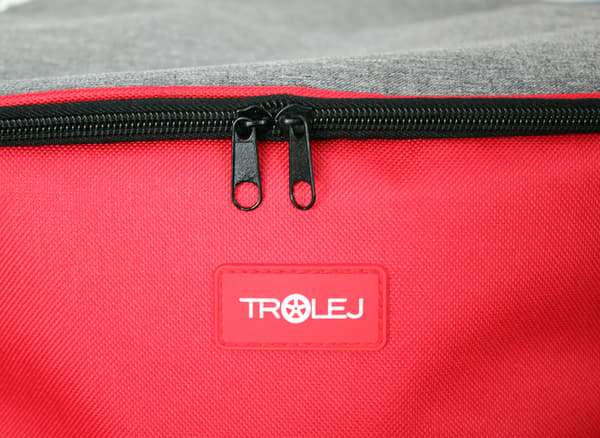Trolley ST400 ostoskärry punainen
