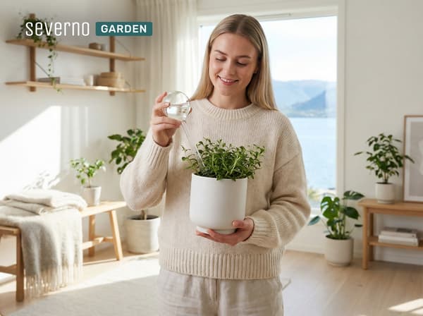 Flower Power bevattningsbollar för blommor och växter, set om 10