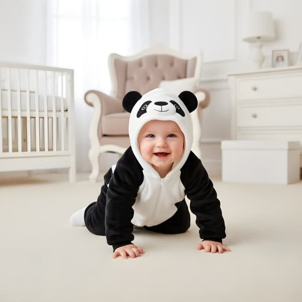 Heldragt Panda Baby 70 cm
