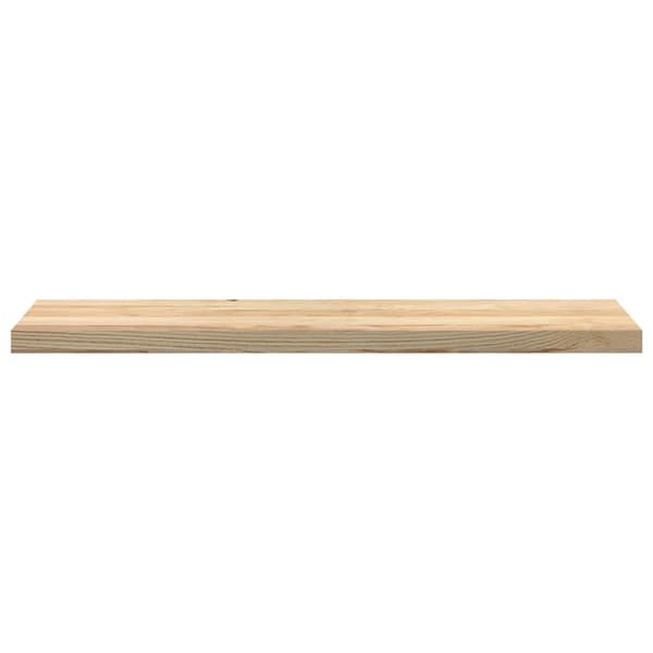 vidaXL trappetrin, 2 stk. ubehandlede, 110x30x2 cm massivt egetræ
