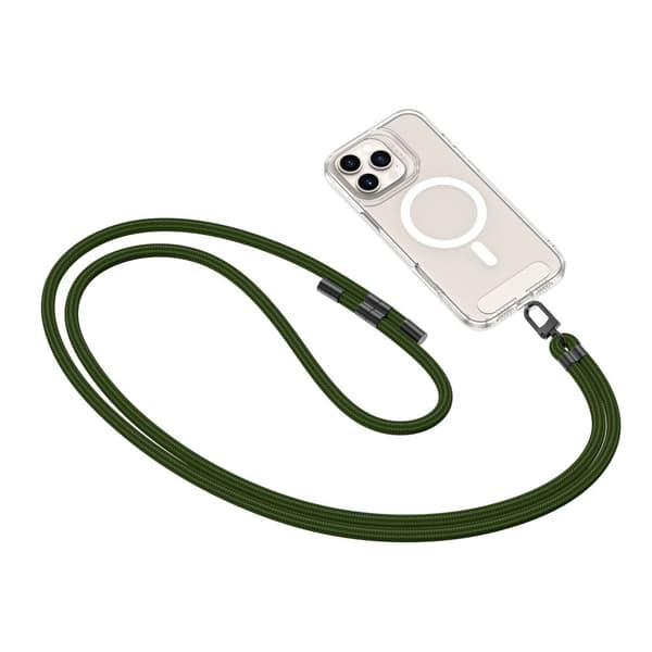 TECH-PROTECT C7S ROPE CROSSBODY STRAP HUNTER GRÖN/SVART