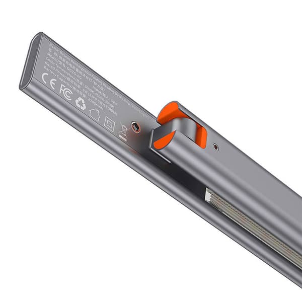 Baseus Smart Eye foldbar genopladelig skrivebordslampe (grå)