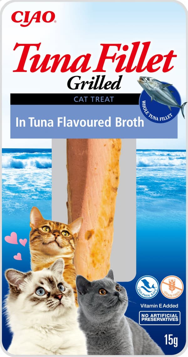 Inaba Cat | Tonfiskfiléer - Tonfiskfilé i tonfiskbuljong 15g