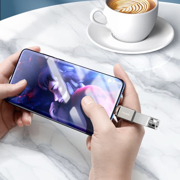 MCDODO ADAPTER USB-A 3.0 TILL USB-C TILL USB TYP C 3A 5GBPS OTG