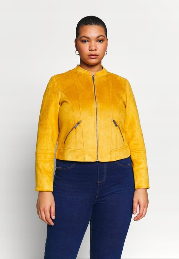 VERO MODA CURVE DAM GUL BIKERJACKA 44 WŁC