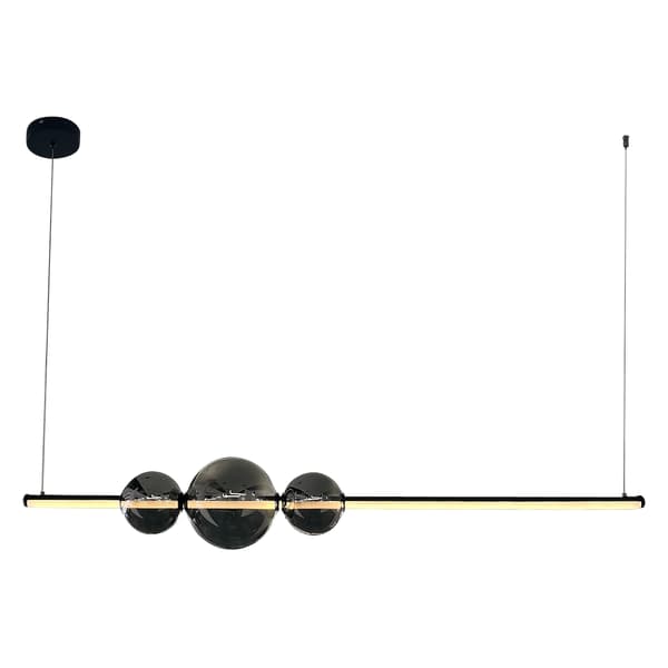KUGEL LED HÆNGELAMPE SORT MILAGRO ML0982