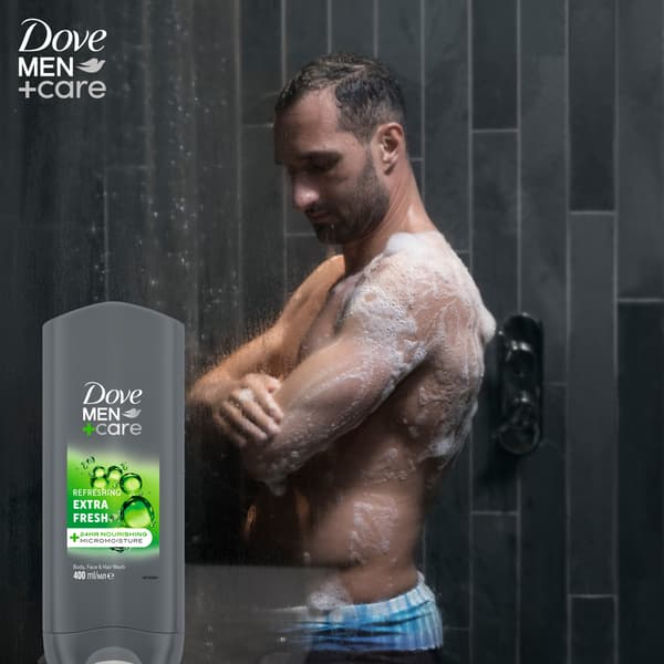 313424 Dove Man Gel Extra Frisk 400ml
