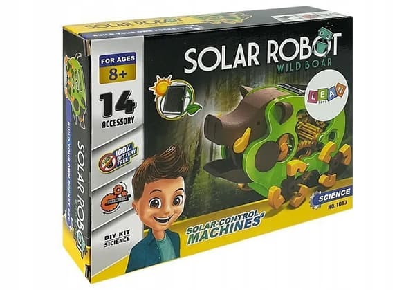 Solar robot för barn utbildningsleksak DIY att montera