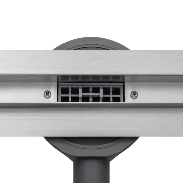Slim&Low ProLine Inox lineært afløb 80 cm krom