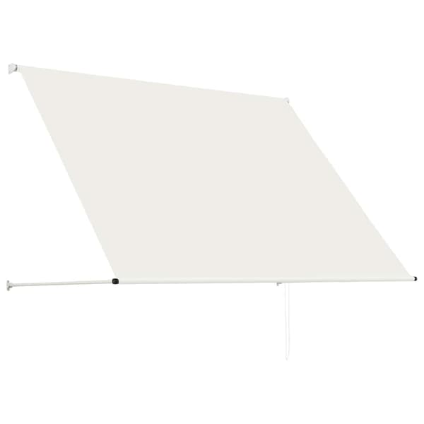 vidaXL rullemarkise, 200x150 cm, cremefarvet