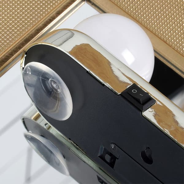 Lamper til spejl 4 LED med sugekopper 30,5 cm