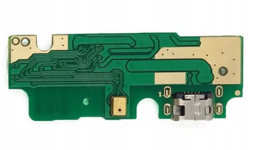 Lenovo K6 Note USB-opladeport med mikrofon - kabel og bundplade