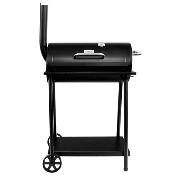 Mega-M hiiligrilli piippulla 53x29 cm musta