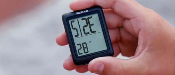 Sigma BC 5.0 ATS Trådløs Cykelcomputer Sort 5 Funktioner
