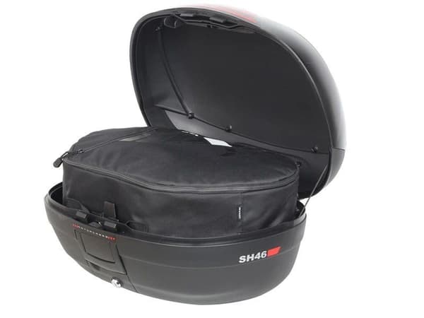 Topboks Shad SH46 Motorcykel, Sort