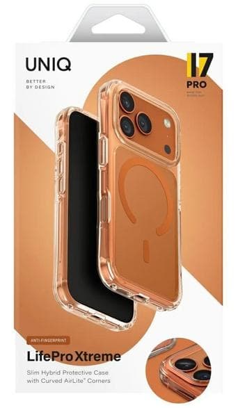Etui UNIQ LifePro Xtreme til iPhone 17 Pro MagSafe Orange