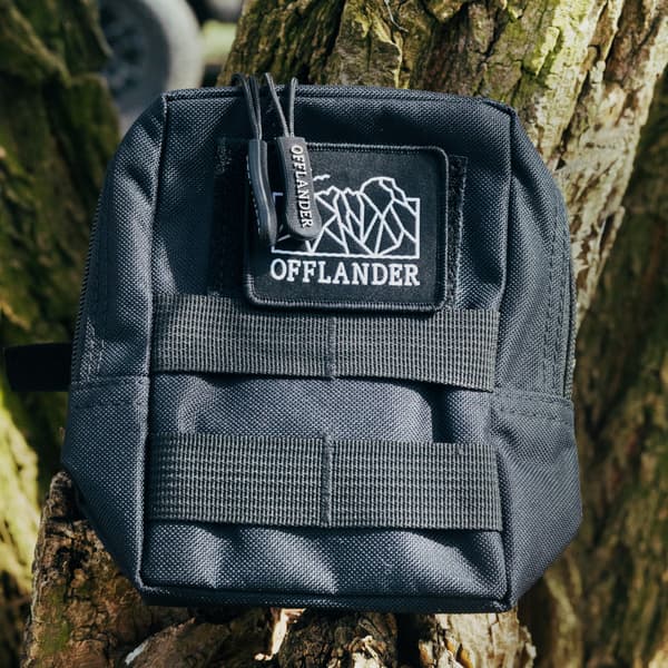Universal taktisk pose OFFLANDER MOLLE med velcro sort