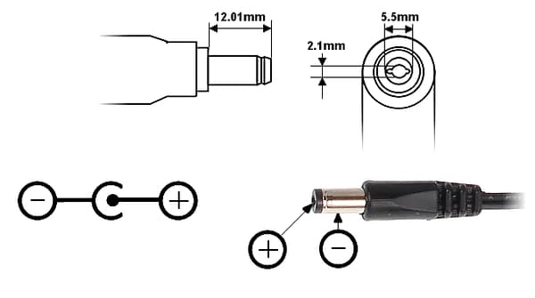 VIRTALÄHDE 12V/1.5A/SUOJAUS