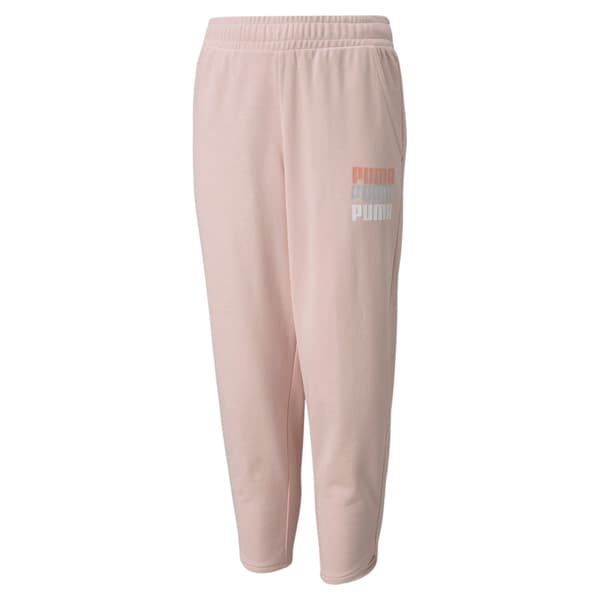 Puma ALPHA 7/8 joggingbukser til piger, lyserøde 58923736, størrelse 152