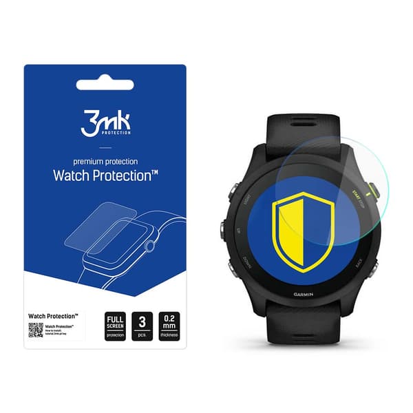Garmin Forerunner 255 - 3mk Kellonsuoja FlexibleGlass