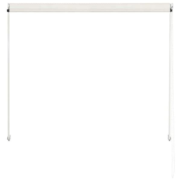 vidaXL Rullmarkis 100 x 150 cm krämfärgad