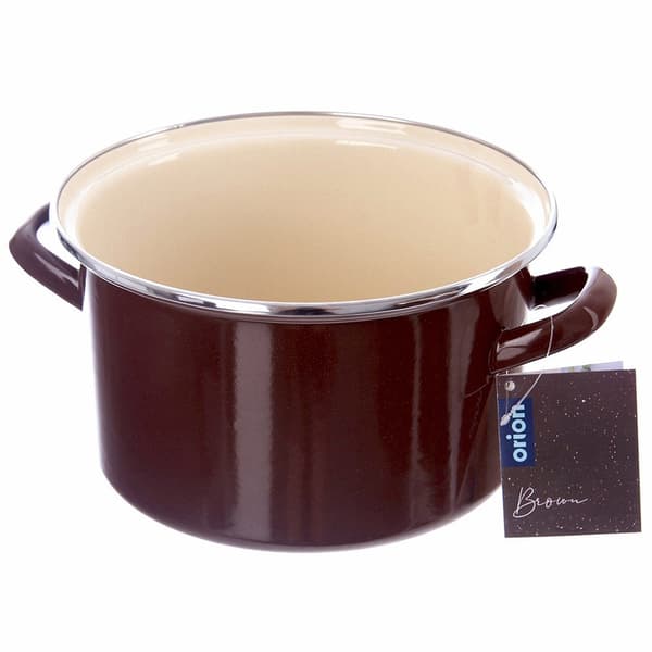 BRUN emaljegryde 22 cm, 4 l