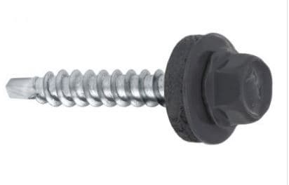 SELVBORENDE SKRUE 4,8*50MM RAL 7024 - WSB 50 7024