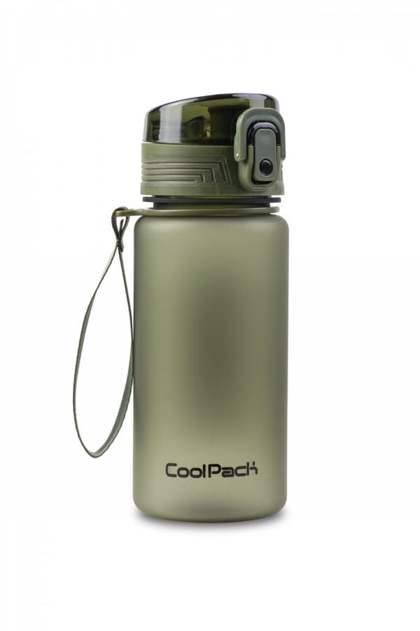 CoolPack Brisk Mini 400ml ekologinen oliivityylinen pullo