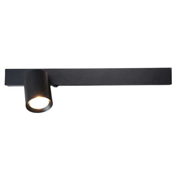 MAGNET LED VÆGLAMPE SORT MILAGRO ML1127