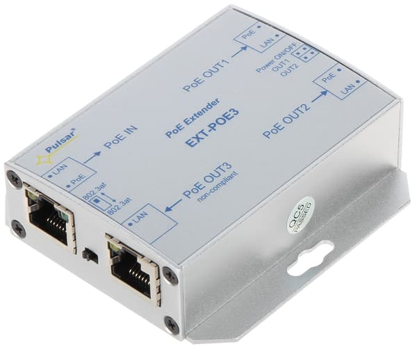 ETHERNET+POE-FORLÆNDER EXT-POE3 PULSAR