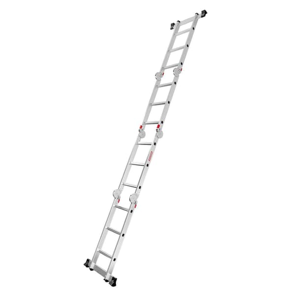 Werkberg aluminium trappe 4x3 multifunktionel med platform