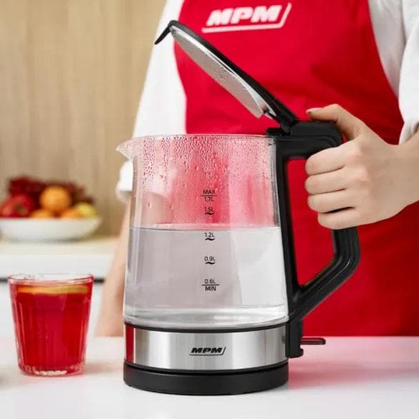 Elkedel MPM MCZ-125 Sort-gennemsigtig