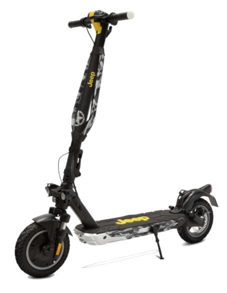 Elektrisk scooter JEEP JUC Advance Safety Sort-grå