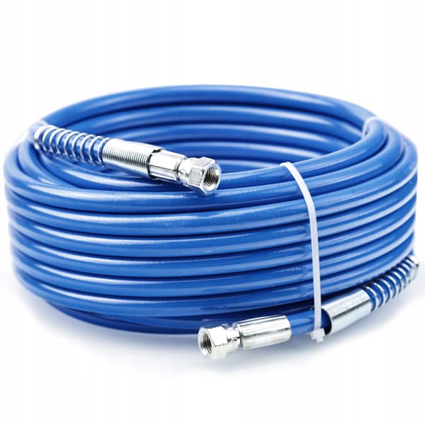 TPU fiberfärg sprutslang 40m blå