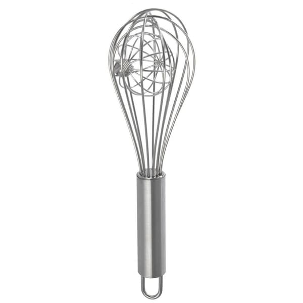Stålpiskeris med kugle 20 cm