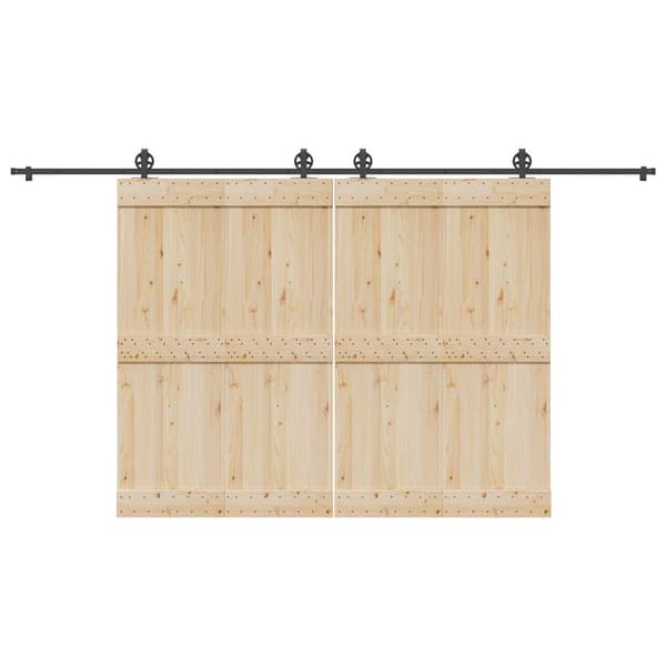 vidaXL monteringssystem til skydedør, 400 cm, stål, sort