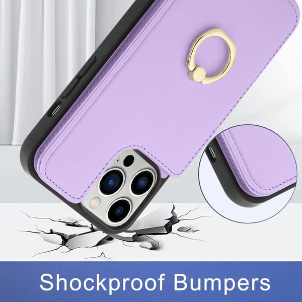 ETUI TIL IPHONE 13 PRO MAX 6.7 5G LILLA TEGNEBOG