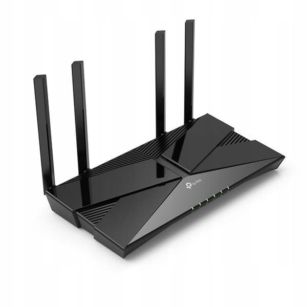 TP-Link EX220 Wi-Fi 6 Desktop Router, 1800 Mbps, Sort