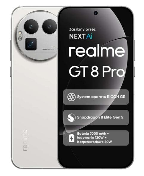 Smartphone REALME GT 8 Pro 16/512 Vit (Diary White)